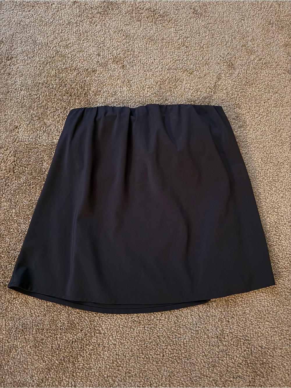 Vuori Black Athletic Skirt